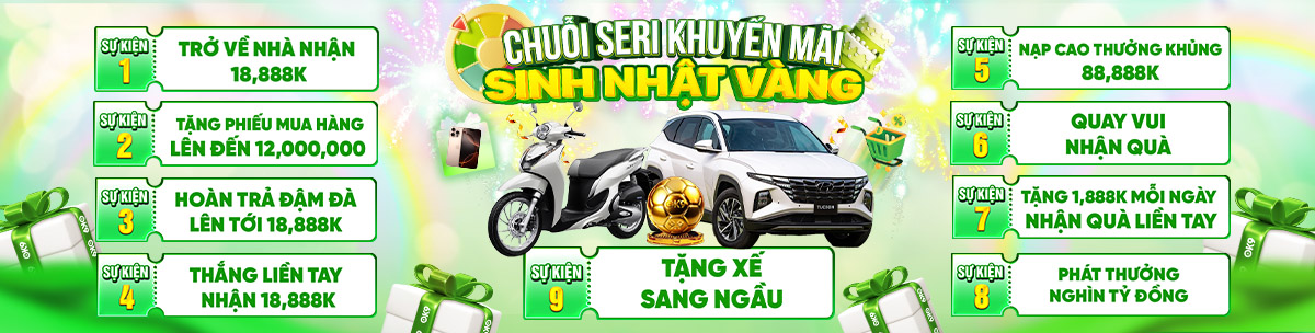 chuỗi khuyến mãi bet 789